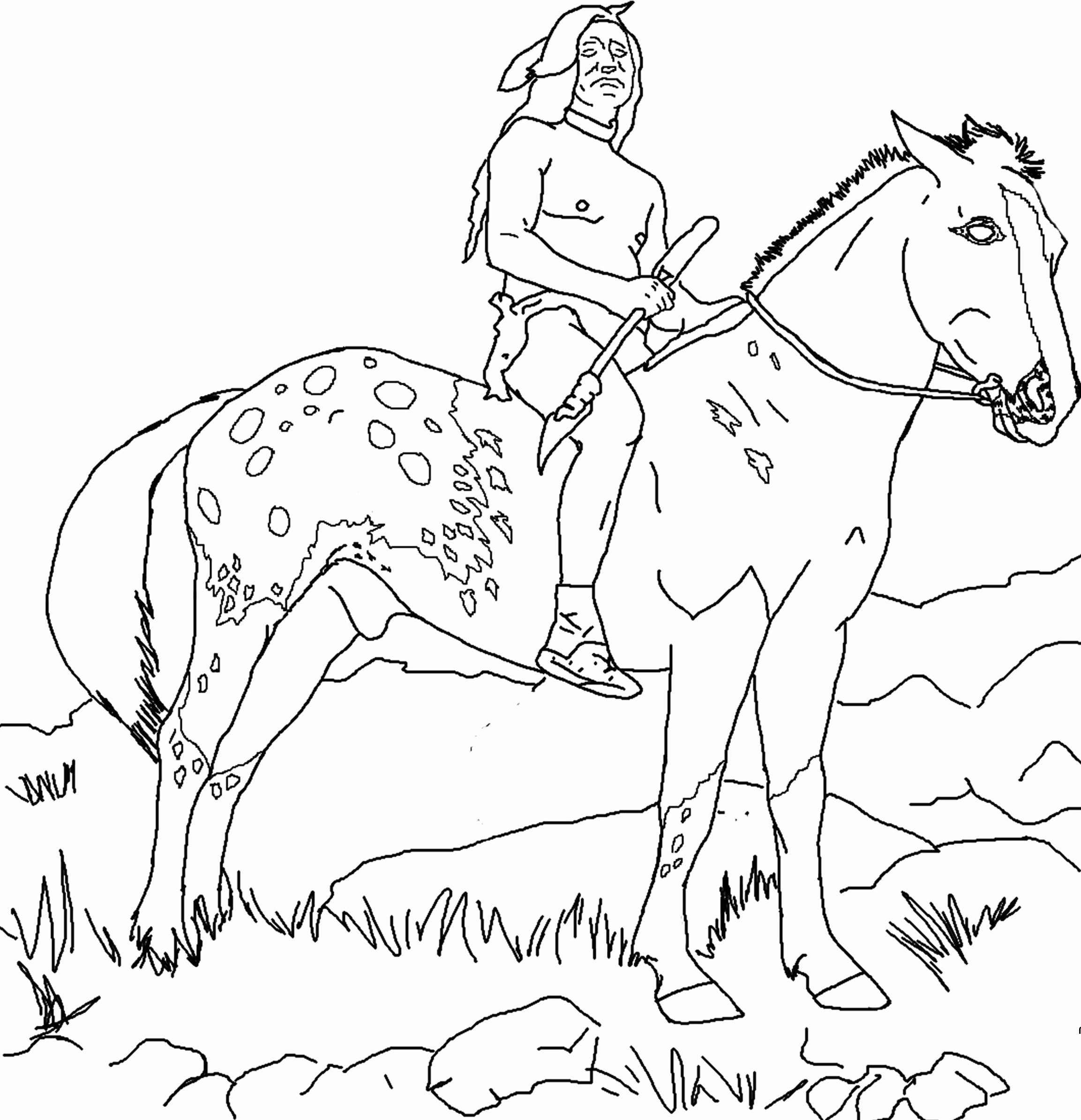 Elegant Spirit Horse Coloring Pages 2306x2390 Elegant Spirit Horse Coloring Pages