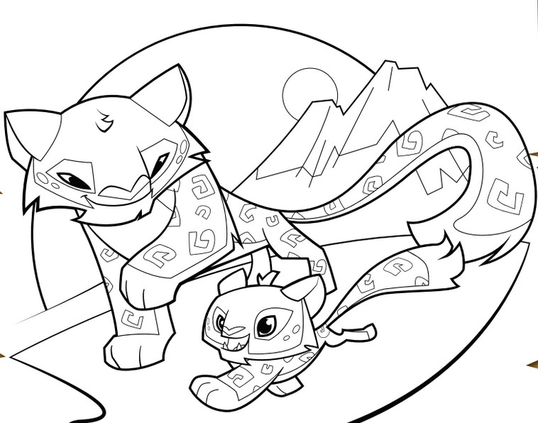758x596 Spirit Animal Coloring Pages Fresh Animal Jam Coloring Pages
