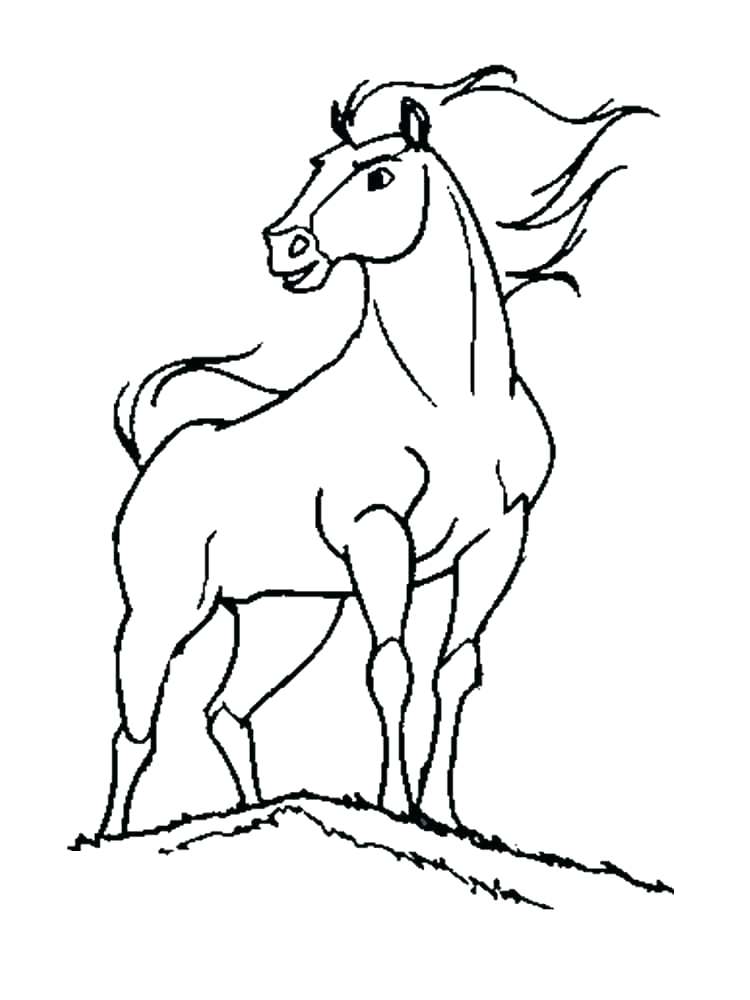 Moderno Coloring Pages Horses Spirit Modelo 750x1000 Moderno Coloring Pages Horses Spirit Modelo
