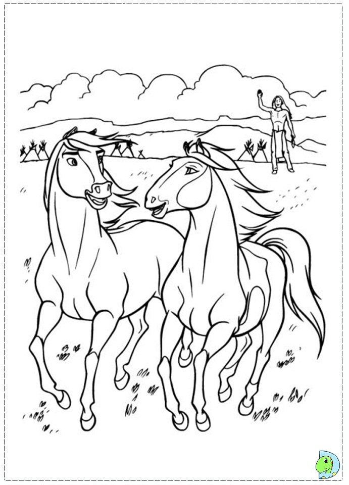 Spirit The Horse Coloring Pages 691x960 Spirit The Horse Coloring Pages