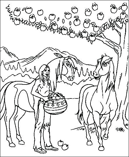 Spirit Horse Coloring Pages Coloring Pages Spirit The Wild Horse 6 442x539 Spirit Horse Coloring Pages Coloring Pages Spirit The Wild Horse 6
