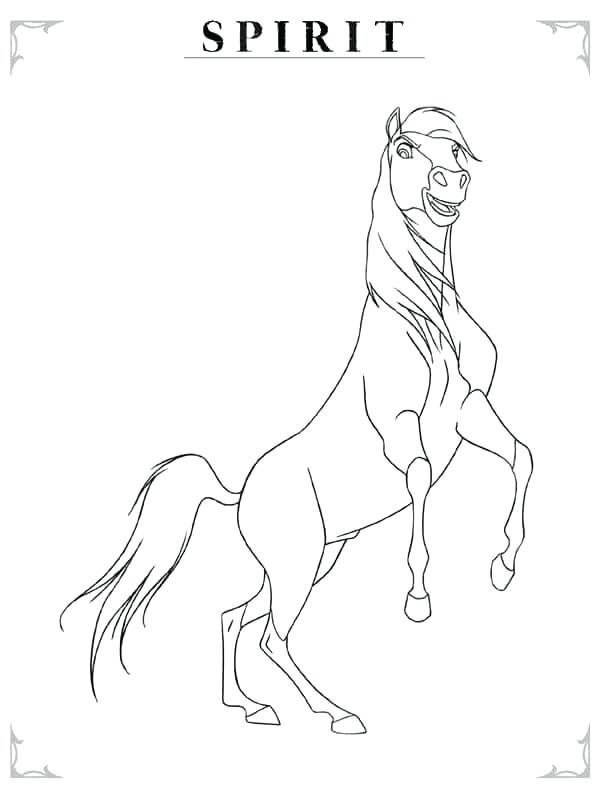 Spirit Horse Coloring Pages Free Horse Coloring Pages Great 600x800 Spirit Horse Coloring Pages Free Horse Coloring Pages Great