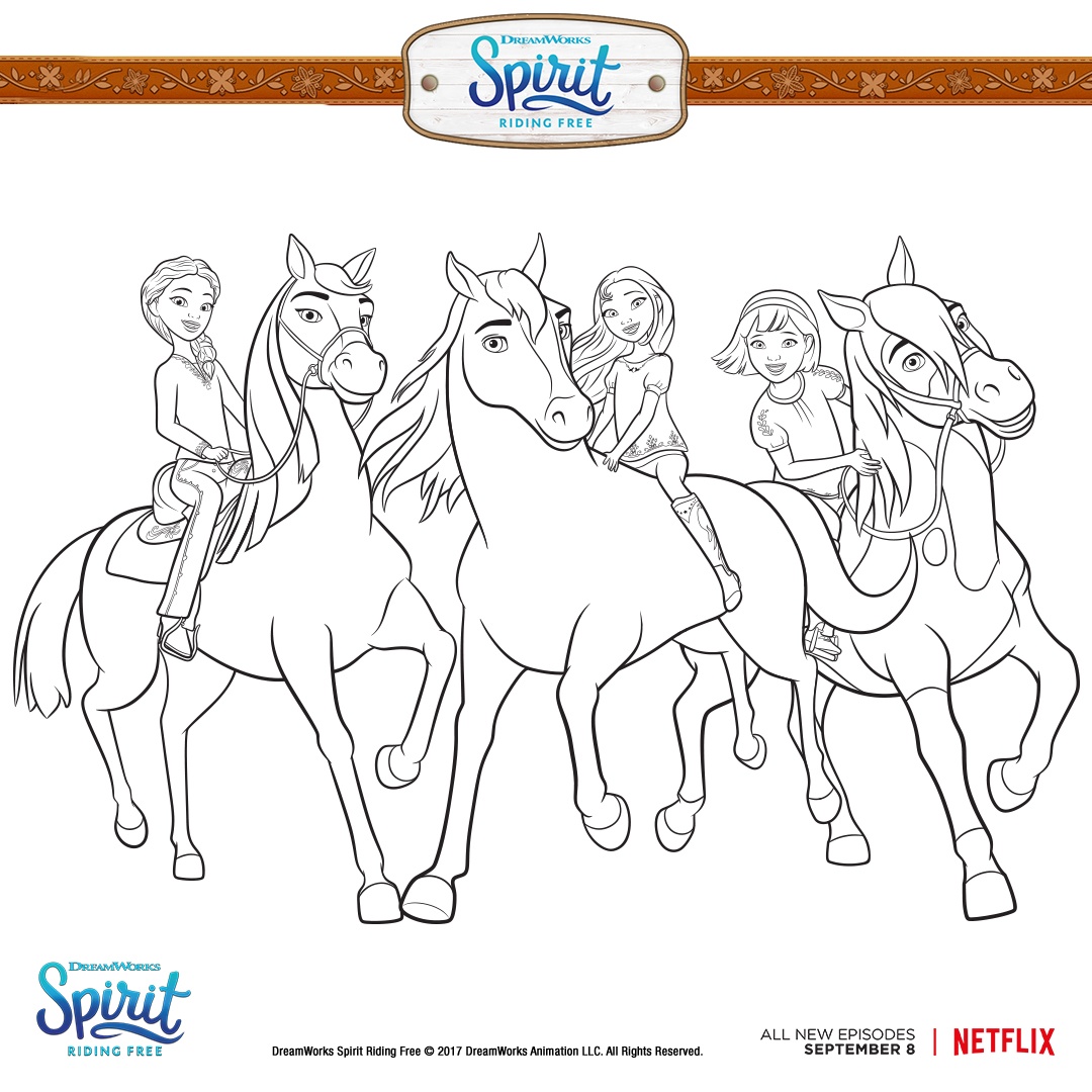 1080x1080 Elegant Spirit Riding Free Trailer Netflix Brings The Wild Horse