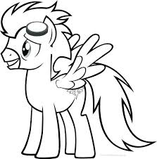 223x226 My Little Pony Coloring Pages Spitfire My Little Pony Coloring Pages