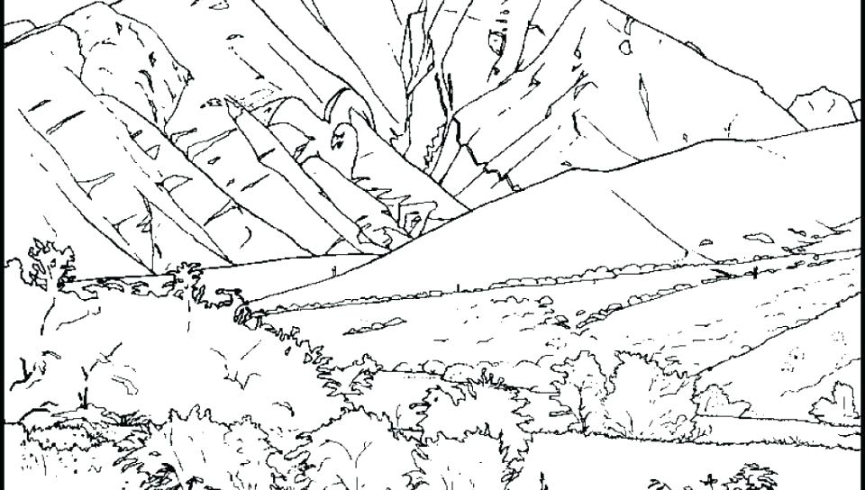 Coloring Pages Of Mountains Mountains Coloring Page Mountain 960x544 Coloring Pages Of Mountains Mountains Coloring Page Mountain
