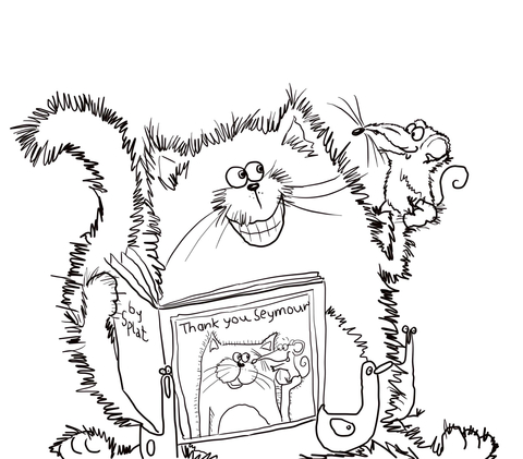 480x421 Splat The Cat Coloring Pages Splat The Cat Coloring Pages Free