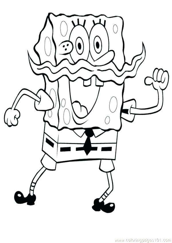 Spongebob Halloween Coloring Pages Sponge Bob Coloring Pictures 600x850 Spongebob Halloween Coloring Pages Sponge Bob Coloring Pictures