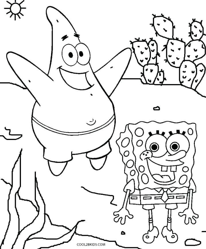 Printable Spongebob Coloring Pages And Coloring Pages Printable 718x868 Printable Spongebob Coloring Pages And Coloring Pages Printable