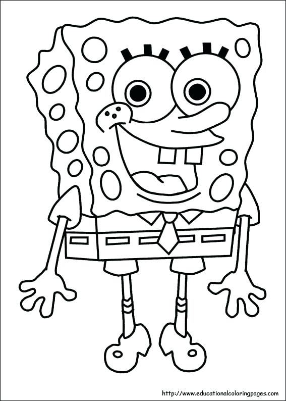 Sponge Bob Valentines Coloring Pages at GetColorings.com | Free ...