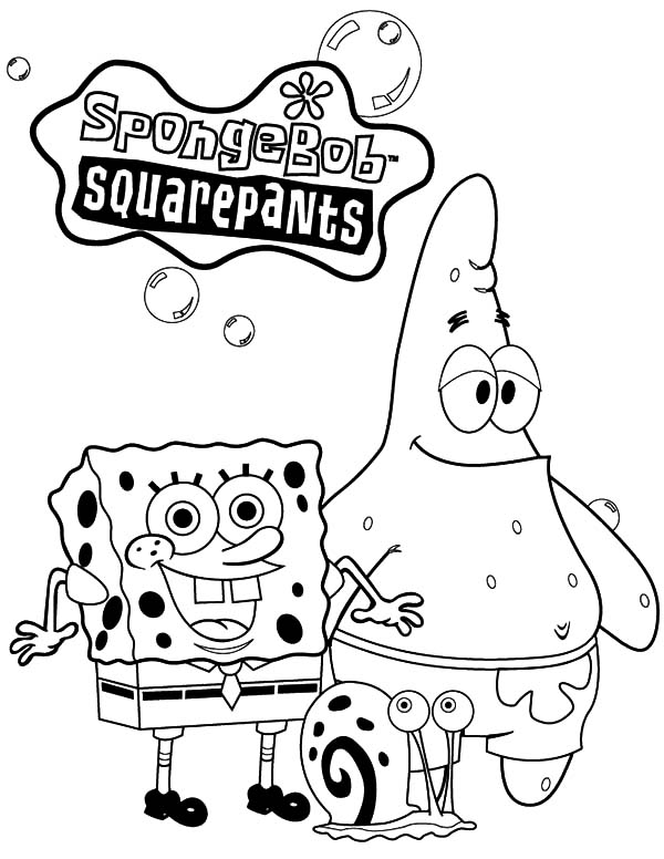 600x776 Spongebob Squarepants And Patrick Taking Picture With Gary