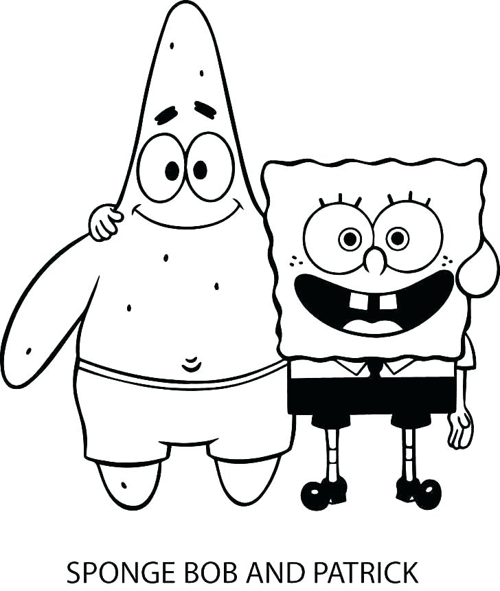 728x860 Spongebob Coloring Pages Printable Free Printable Coloring Pages
