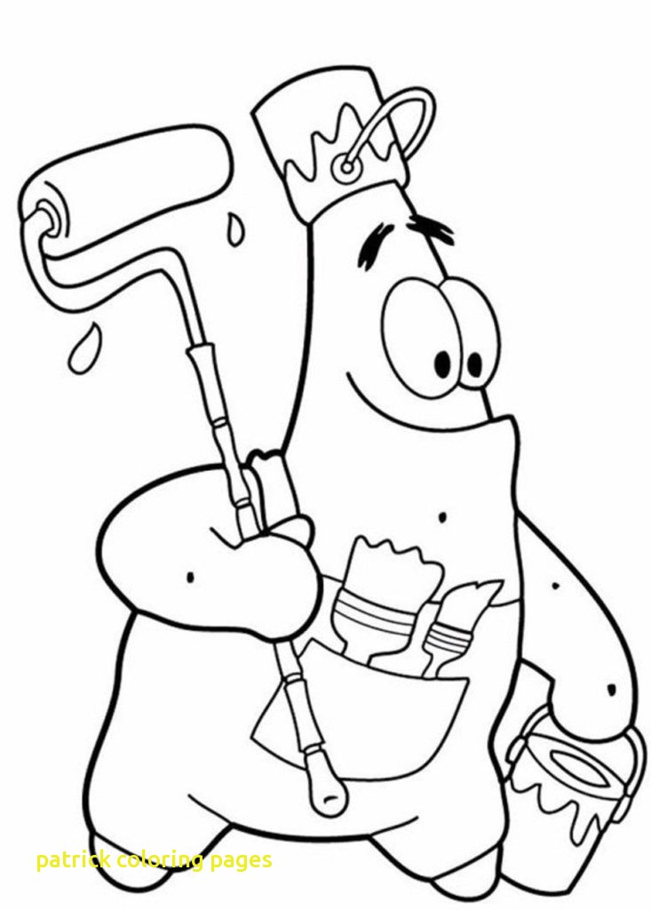 Patrick Coloring Pages With Funny Patrick Star Coloring Pages 733x1024 Patrick Coloring Pages With Funny Patrick Star Coloring Pages