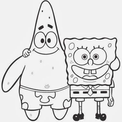 Sponge Bob Coloring Pages 400x400 Sponge Bob Coloring Pages