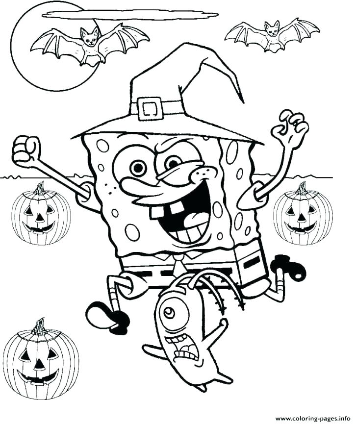 Spongebob Halloween Coloring Pages Coloring Pages Coloring Pages 728x865 Spongebob Halloween Coloring Pages Coloring Pages Coloring Pages
