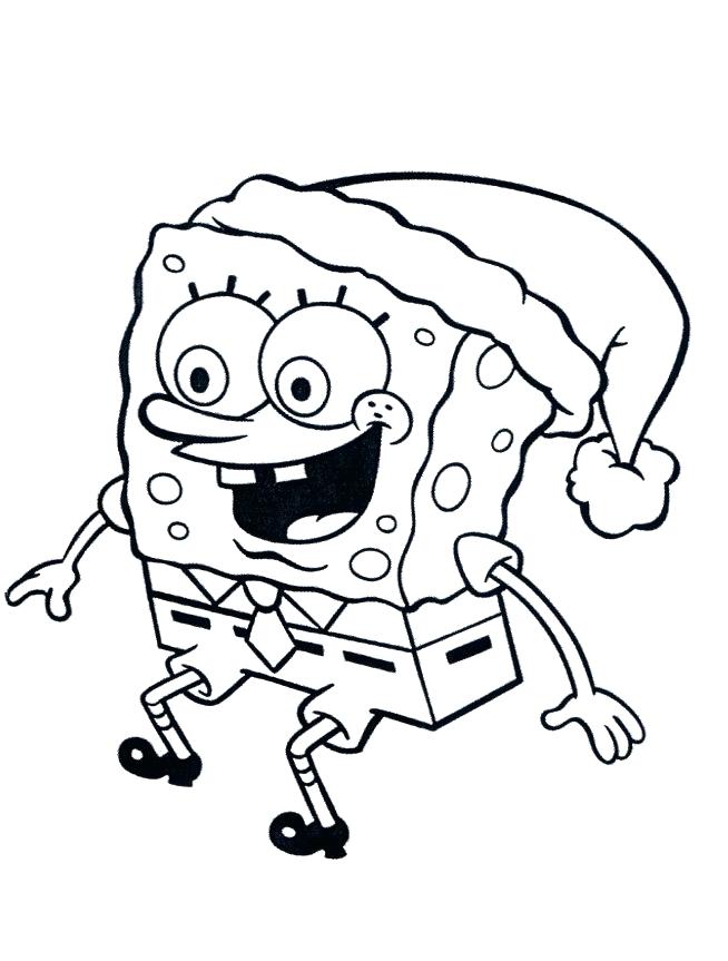Spongebob Coloring Page Drawn Spongebob Christmas Coloring Pages 654x863 Spongebob Coloring Page Drawn Spongebob Christmas Coloring Pages