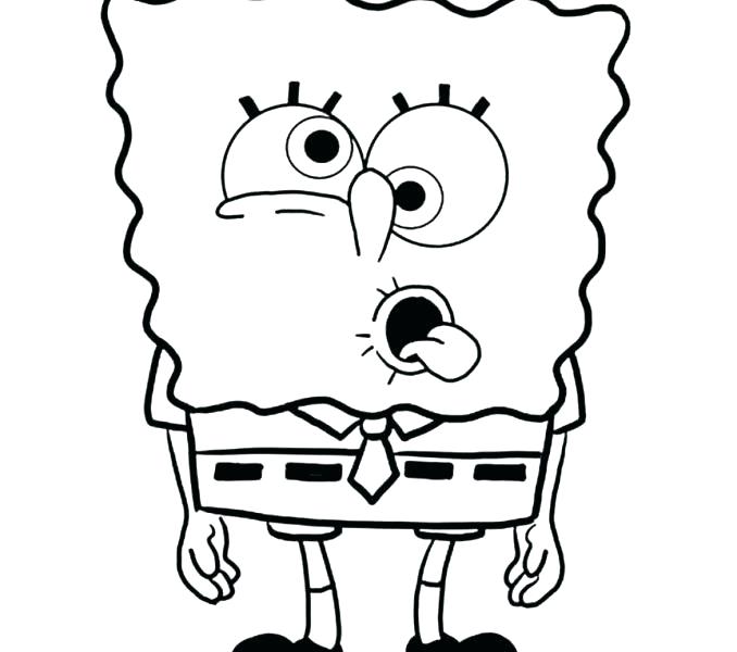 678x600 Spongebob Color Page Spongebob Coloring Book Pictures