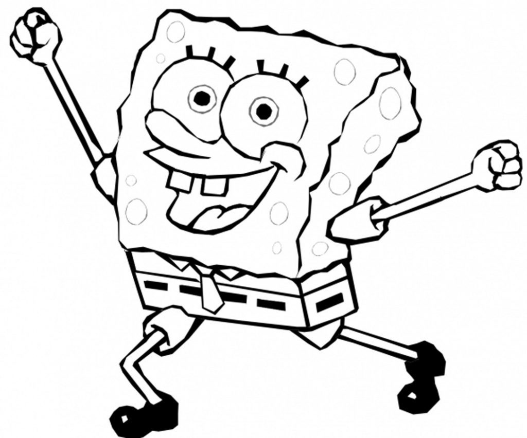 1024x852 Spongebob Coloring Pages To Print