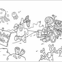 220x220 Spongebob Coloring Pages