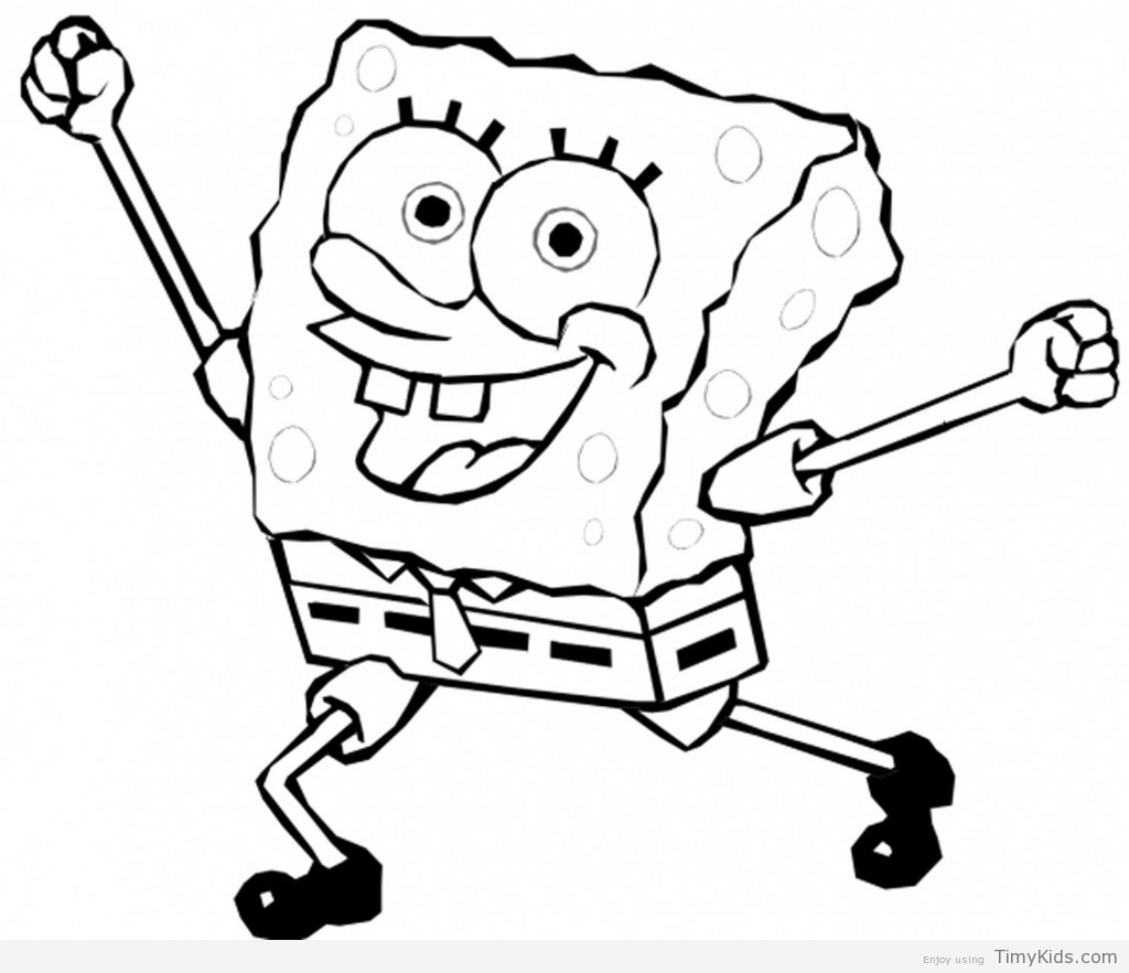 1024x882 Spongebob Coloring Pages Printables Timykids