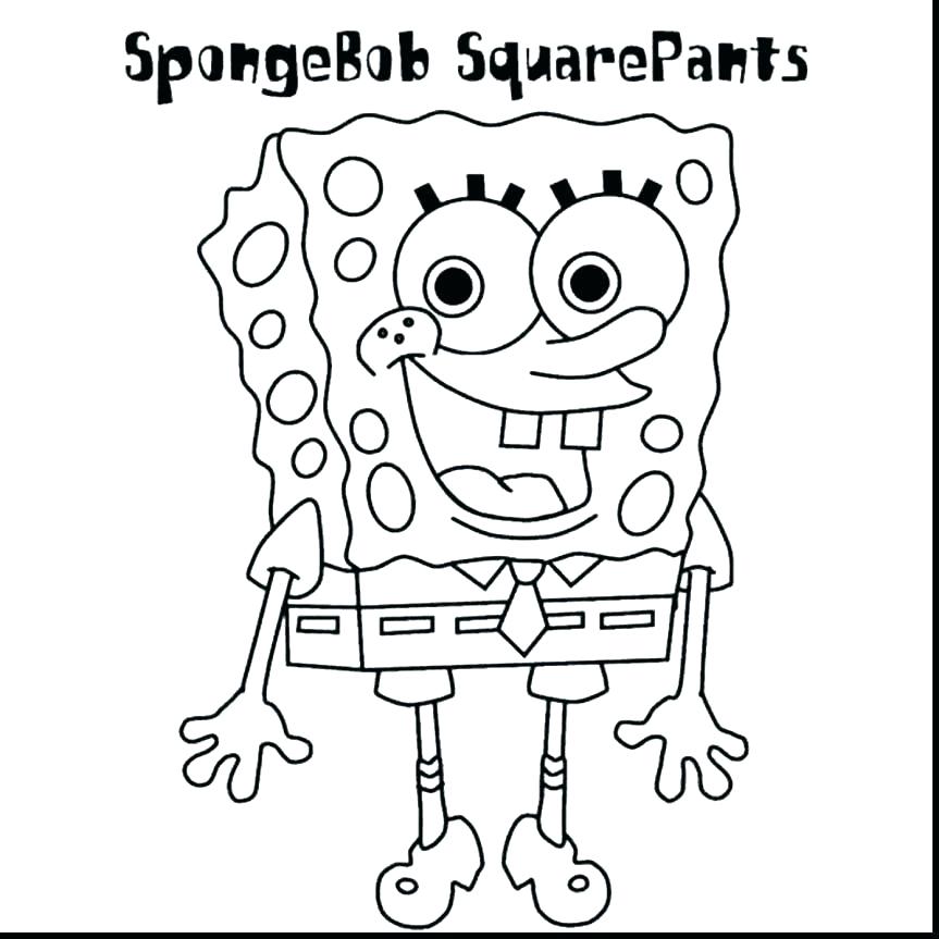 863x863 Star Coloring Page Nickelodeon Coloring Pages Star Spongebob Out