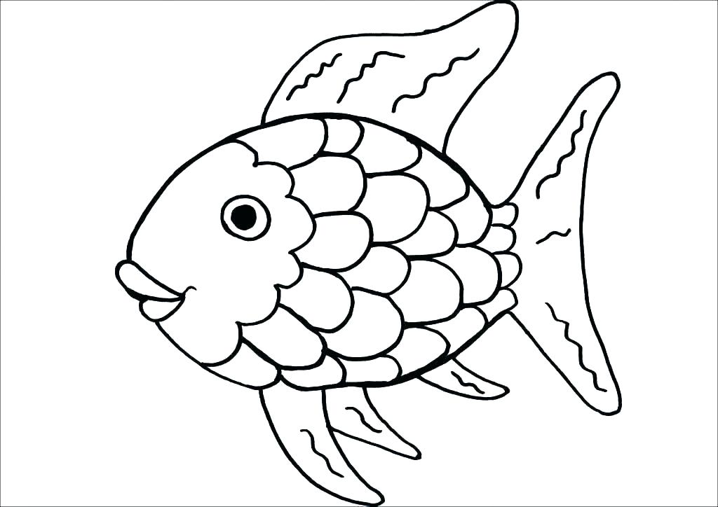 1024x724 Jelly Fish Coloring Page Coloring Page Fish Fish Printable