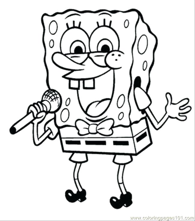 Spongebob Free Coloring Pages Printable Picture Free Printable 650x736 Spongebob Free Coloring Pages Printable Picture Free Printable