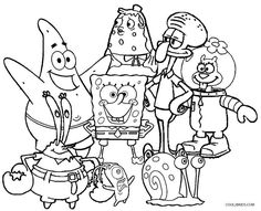 Free Printable Spongebob Squarepants Coloring Pages For Kids 236x191 Free Printable Spongebob Squarepants Coloring Pages For Kids