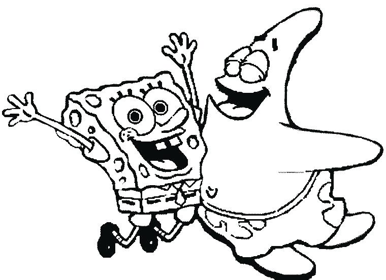 760x552 Pin By On Ceiling Tile Sponge Bob Free Coloring Free Spongebob