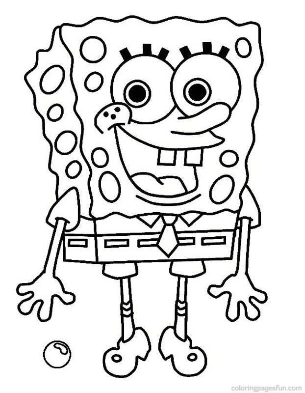 622x800 Spongebob Squarepants Coloring Pictures Spongebob Squarepants