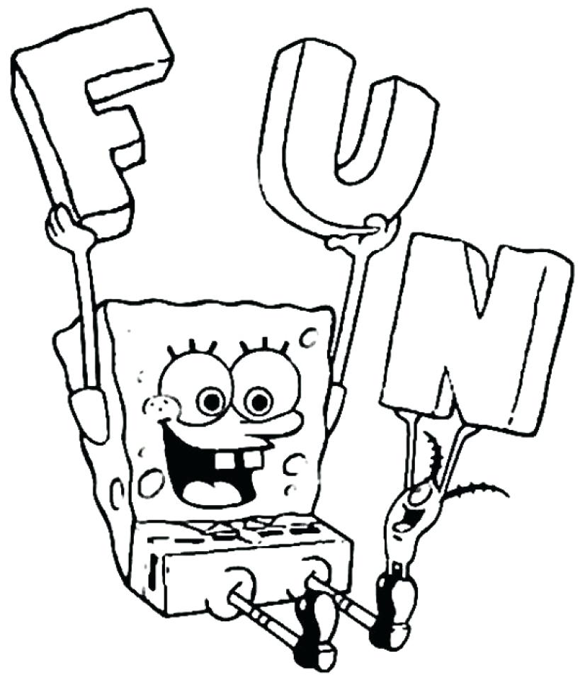 Coloring Pages Spongebob Free Printable Coloring Pages Spongebob 819x960 Coloring Pages Spongebob Free Printable Coloring Pages Spongebob