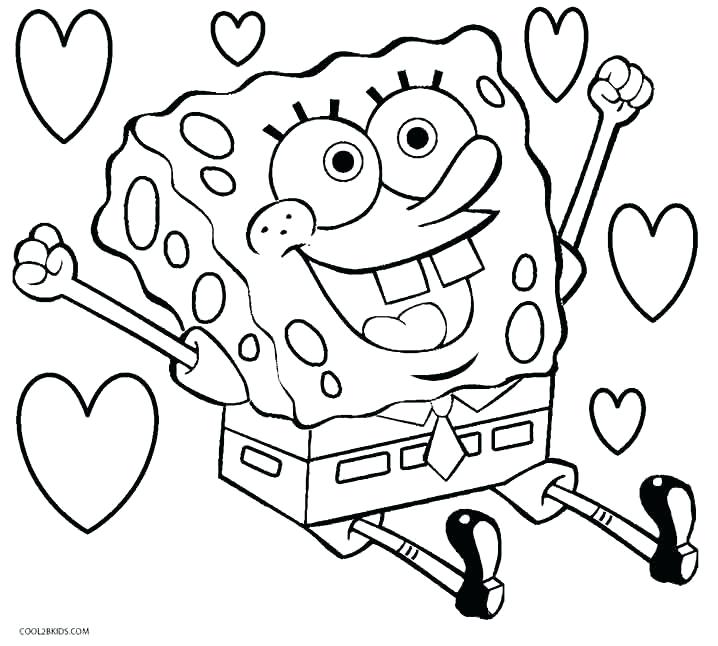 Spongebob Printable Coloring Pages Gallery Of Printable Coloring 718x646 Spongebob Printable Coloring Pages Gallery Of Printable Coloring