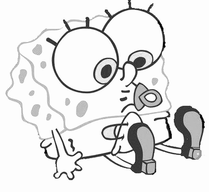 Spongebob Printable Coloring Pages Printable Coloring Page 736x675 Spongebob Printable Coloring Pages Printable Coloring Page
