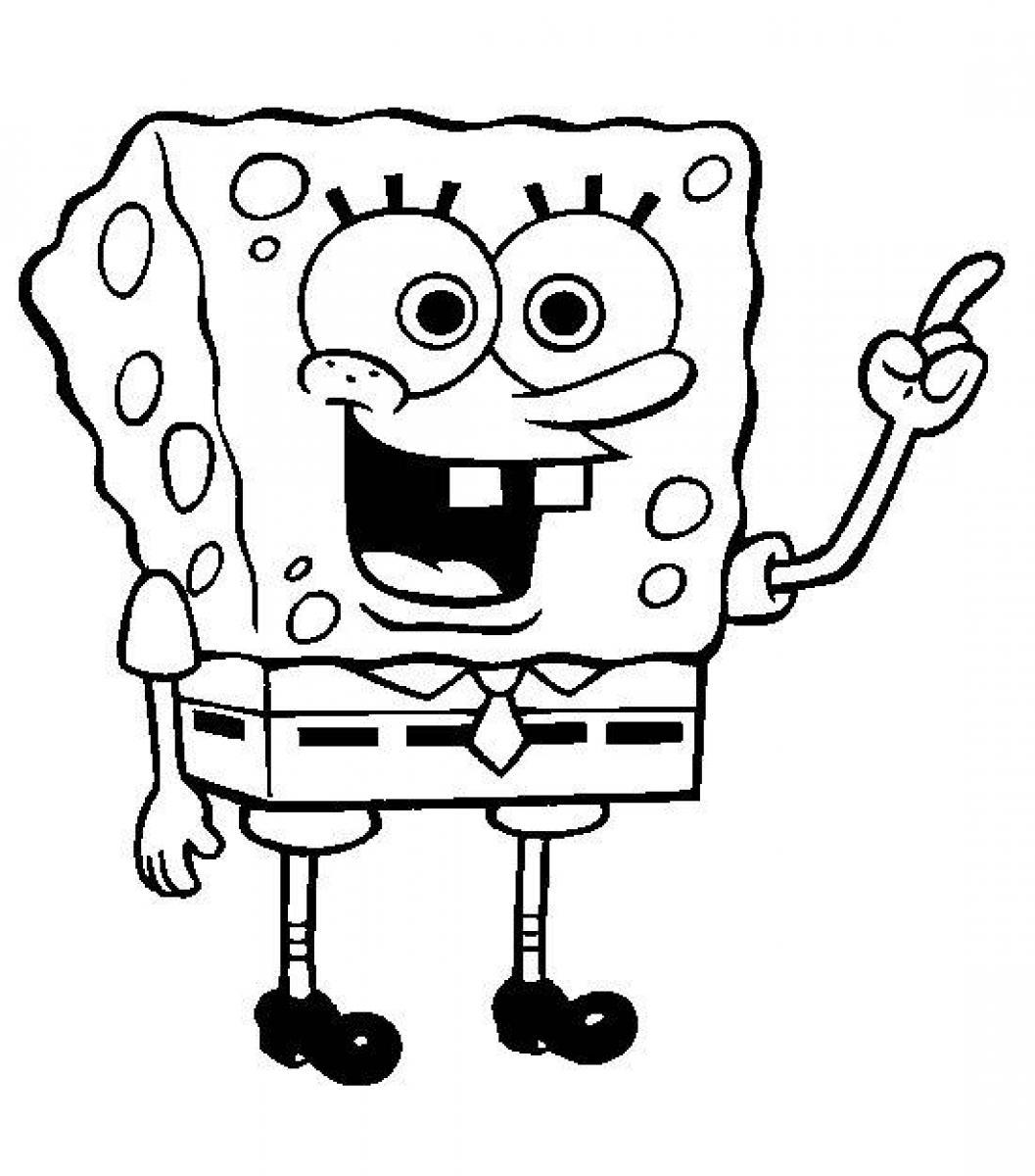 Better Sponge Bob Square Pants Coloring Pages Spongebob 1057x1200 Better Sponge Bob Square Pants Coloring Pages Spongebob