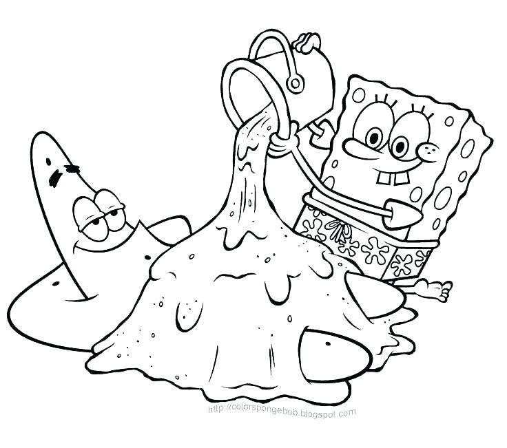 736x651 Free Printable Spongebob Coloring Pages Color Pages Coloring Pages
