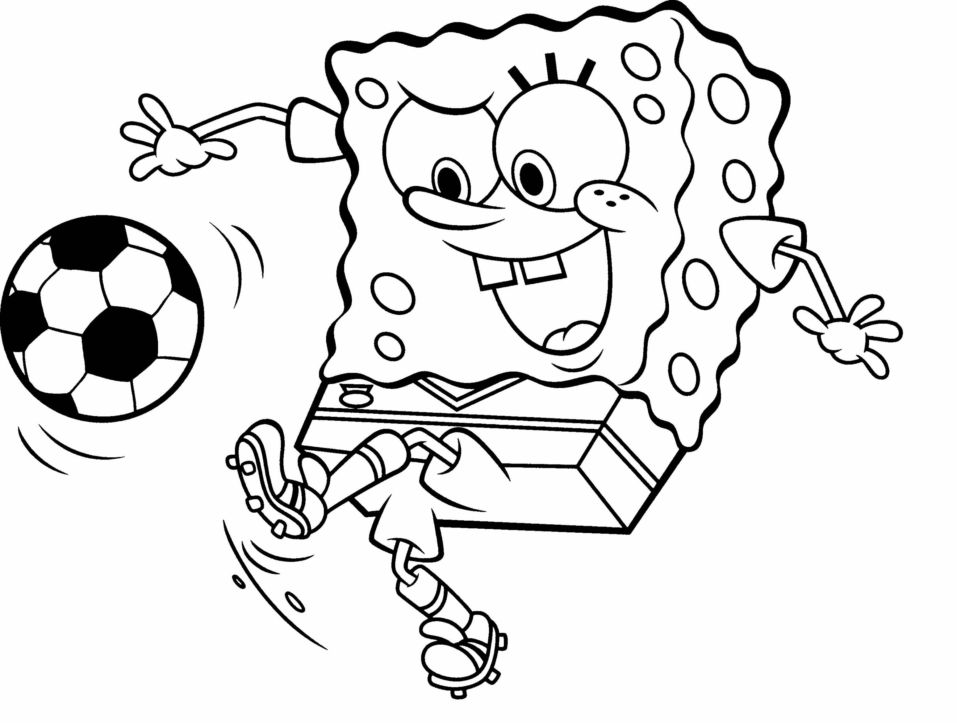 3100x2344 Spongebob Valentine Coloring Pages 2 Inspirational Football
