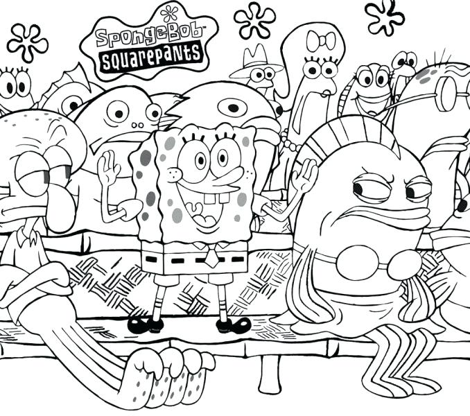 678x600 Spongebob Valentines Day Coloring Pages Coloring Pages Best
