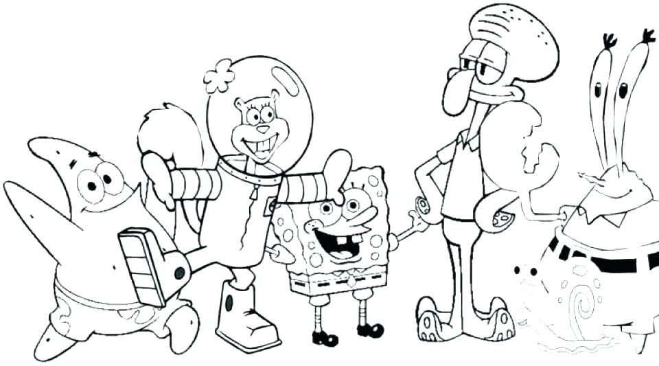 Spongebob Valentines Day Coloring Pages Printable Coloring Pages 960x533 Spongebob Valentines Day Coloring Pages Printable Coloring Pages