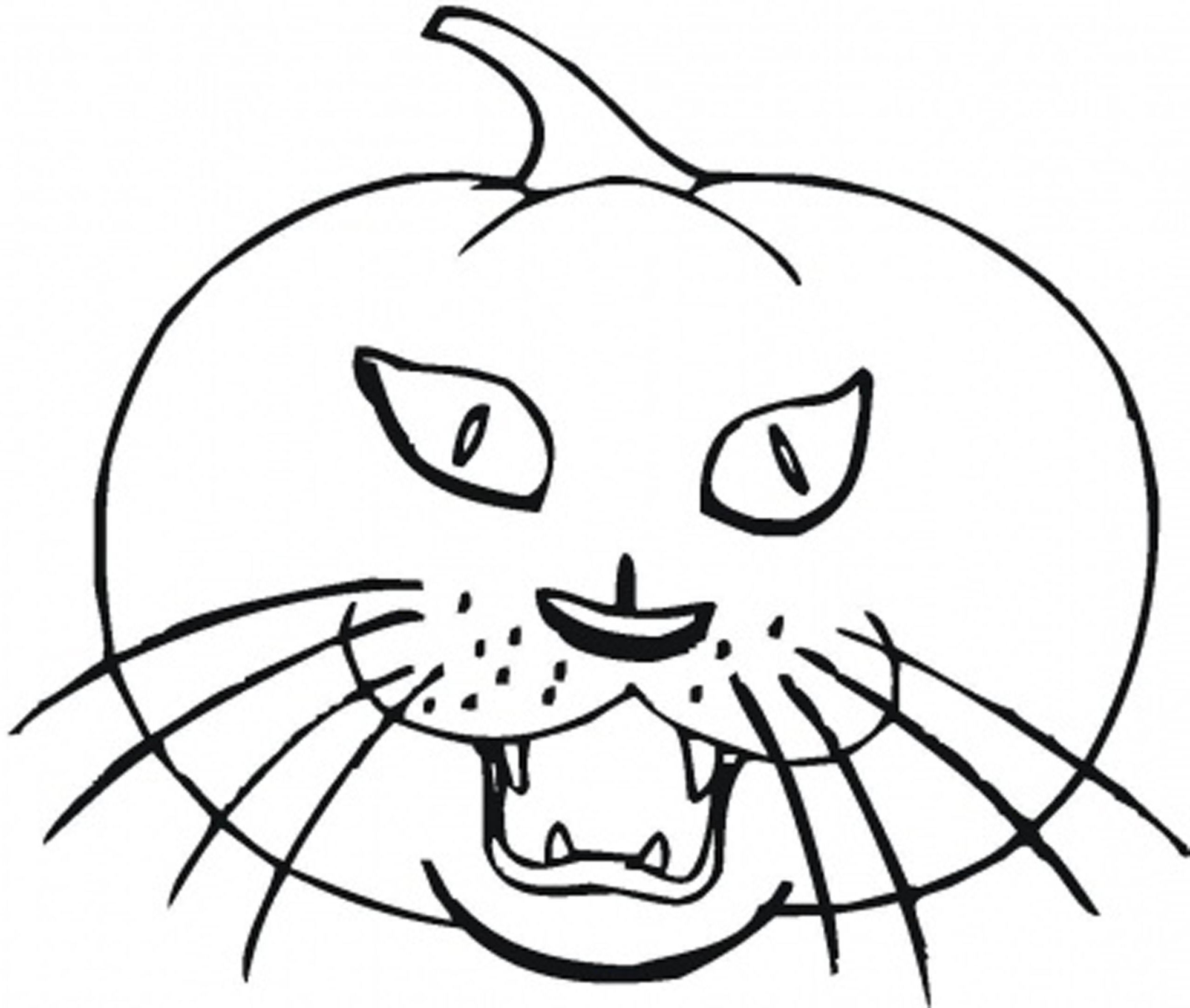 Special Spooky Cat Coloring Pages Free 2550x2161 Special Spooky Cat Coloring Pages Free