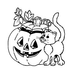 Top 25 Free Printable Halloween Cat Coloring Pages Online 230x230 Top 25 Free Printable Halloween Cat Coloring Pages Online