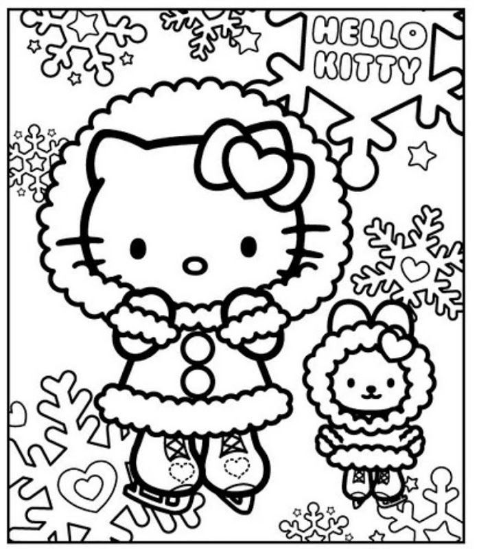 Disney Winter Coloring Pages 16584283349 Hello Kitty In 698x800 Disney Winter Coloring Pages 16584283349 Hello Kitty In