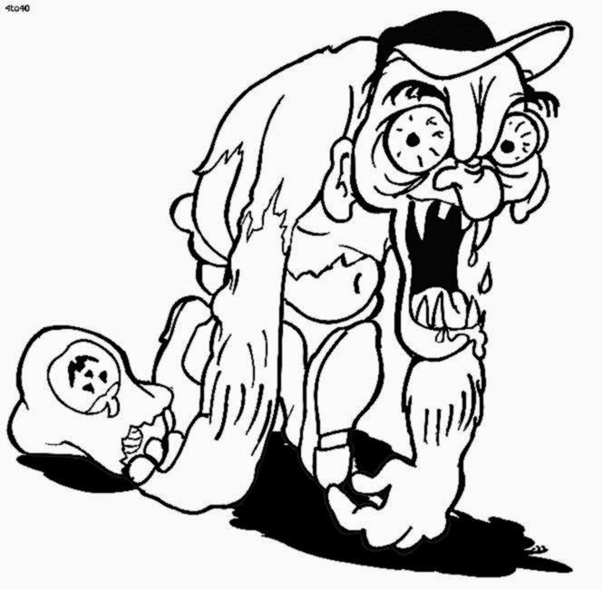 Scary Halloween Coloring Pictures Free Coloring Pictures Spooky 665x651 Scary Halloween Coloring Pictures Free Coloring Pictures Spooky