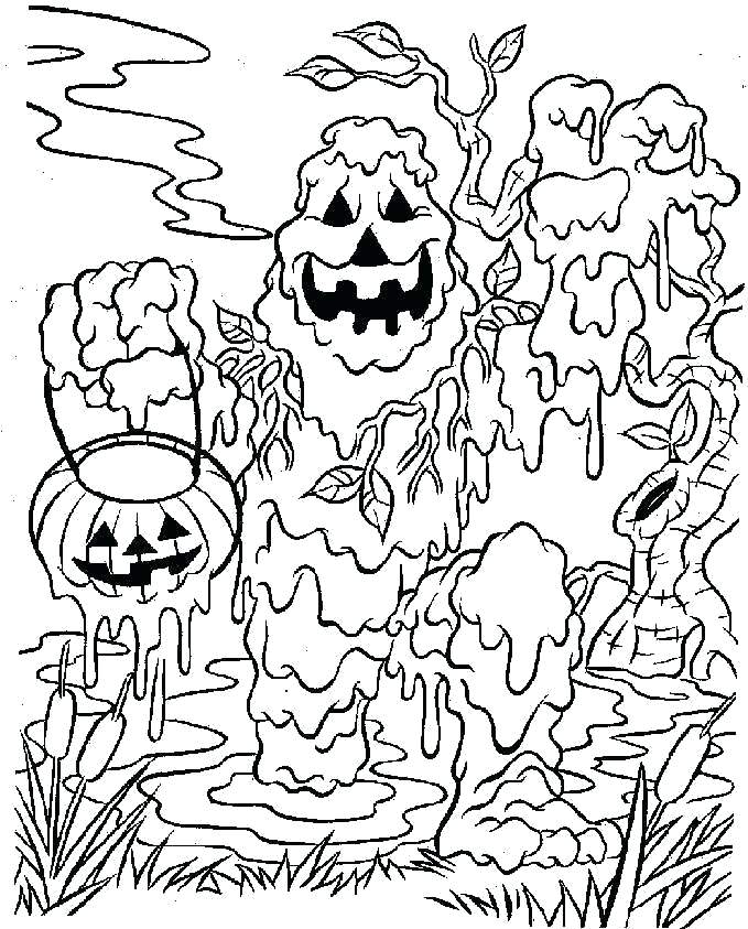 Scary Halloween Coloring Sheets Transasia 679x843 Scary Halloween Coloring Sheets Transasia