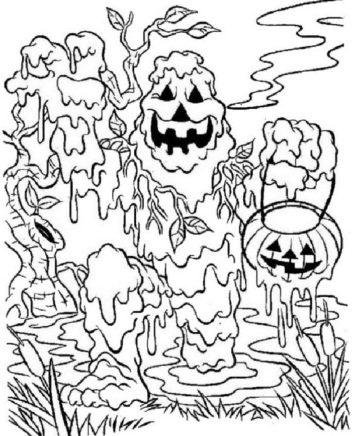 Halloween Zombie Coloring Pages 700x866 Halloween Zombie Coloring Pages