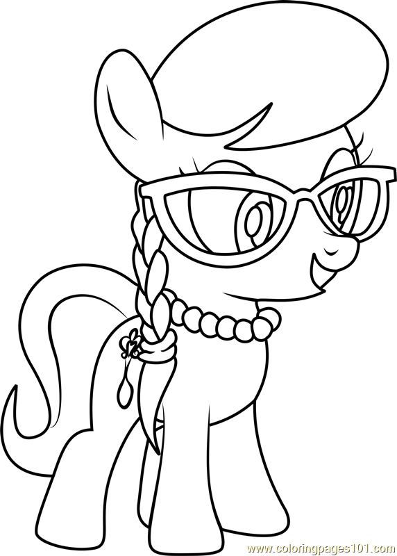 572x800 Silver Spoon Coloring Page