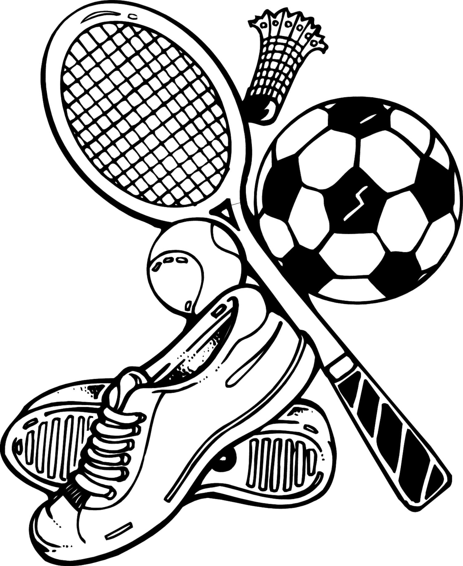 Sports Coloring Pages 1504x1839 Sports Coloring Pages