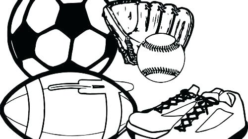 500x280 Free Sports Coloring Pages Sports Printable Coloring Book For Kids