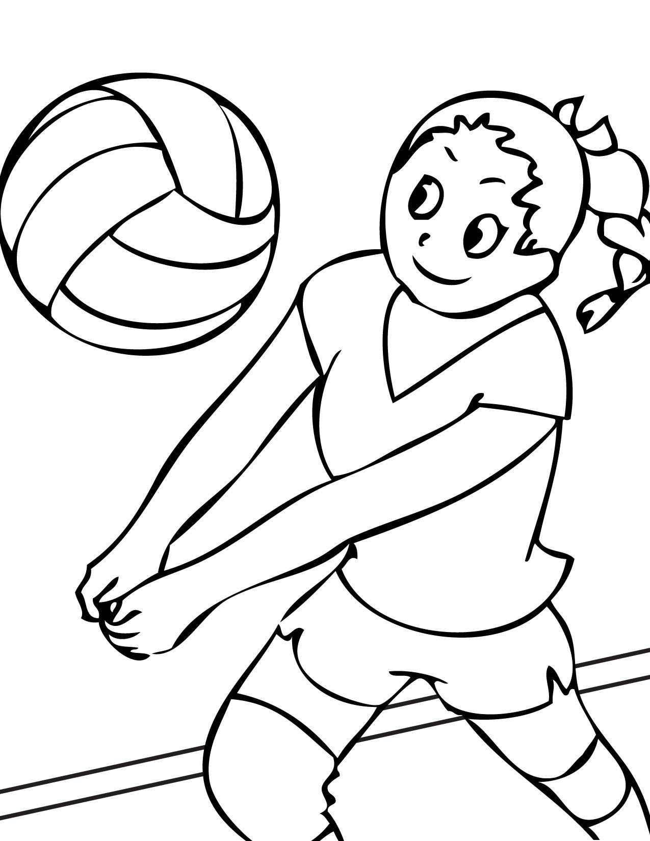 Coloring Pages For Kids Sports Free 1275x1650 Coloring Pages For Kids Sports Free