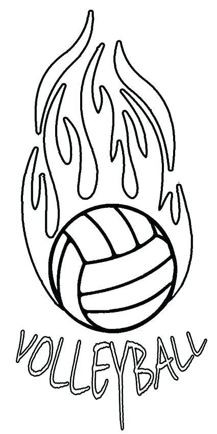 425x850 Sports Coloring Pages Printable Volleyball For Kids Free Co Murs