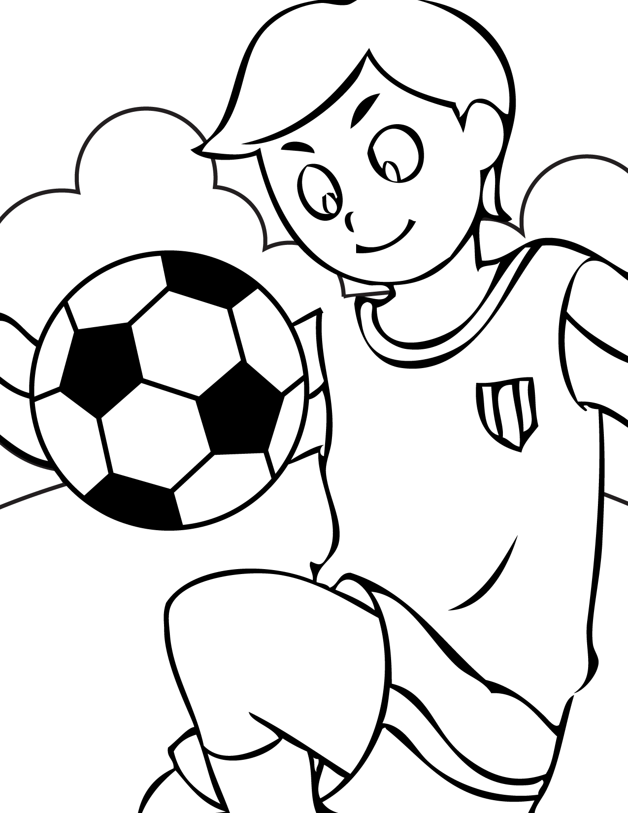 Sports Coloring Pages For Boys Printable 1275x1650 Sports Coloring Pages For Boys Printable