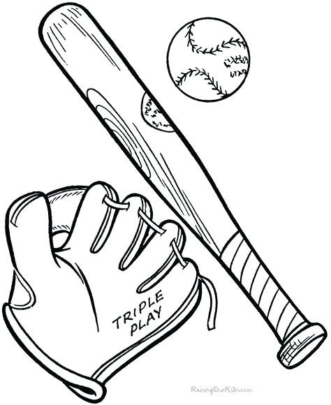 Free Printable Sports Coloring Pages Printable Baseball Coloring 474x580 Free Printable Sports Coloring Pages Printable Baseball Coloring